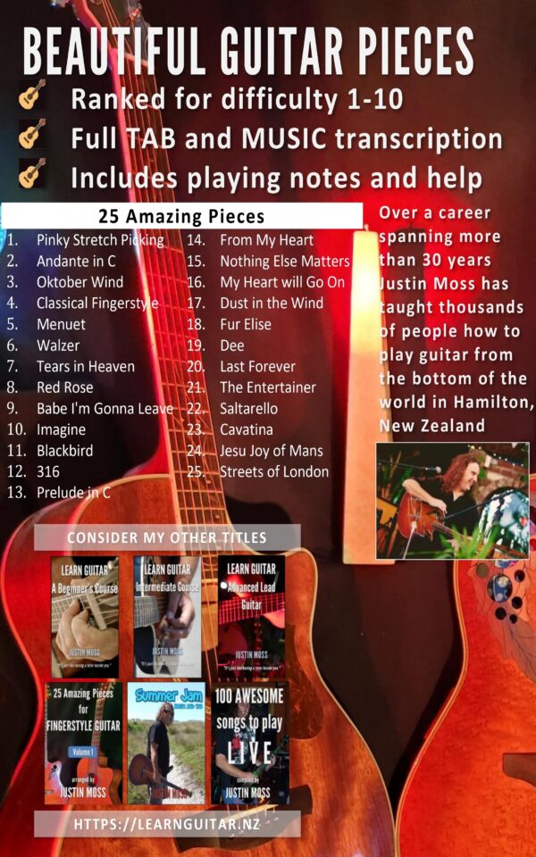 25 Amazing Pieces for Fingerstyle Guitar – Volume 2